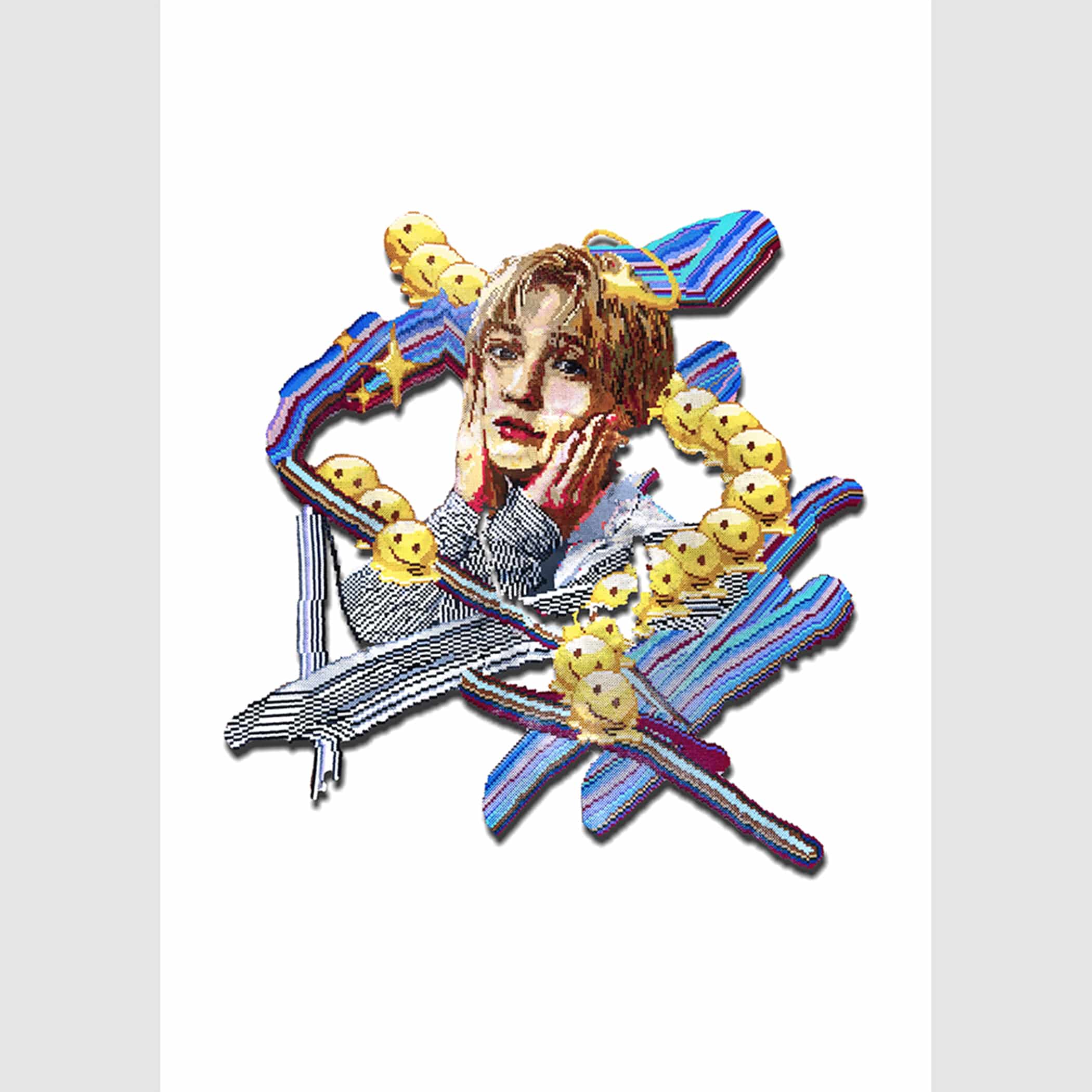 額装品/The Axe/エバート ンドクイスト/アート/ポスター/インテリア