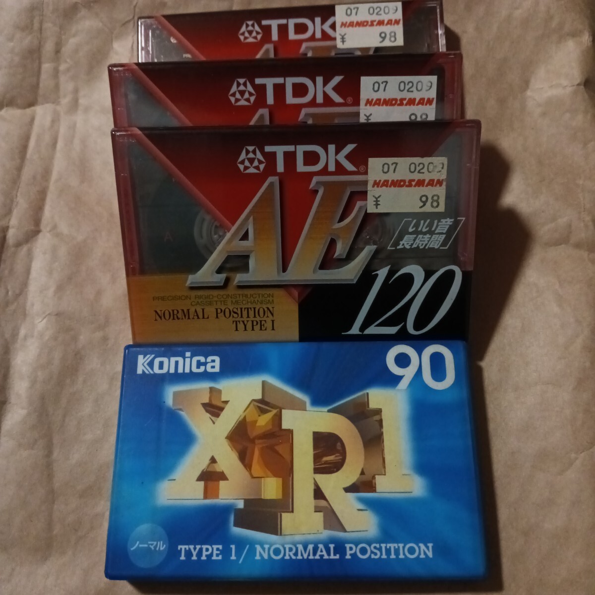 ビクター コニカ カセットテープ ノーマルポジション 未使用 35本