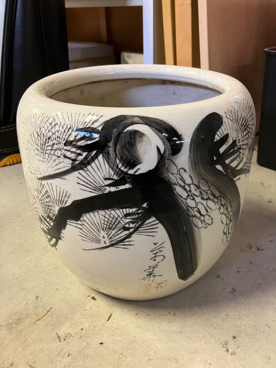 昭和レトロ 火鉢 睡蓮鉢 メダカ鉢 金魚鉢 古民具