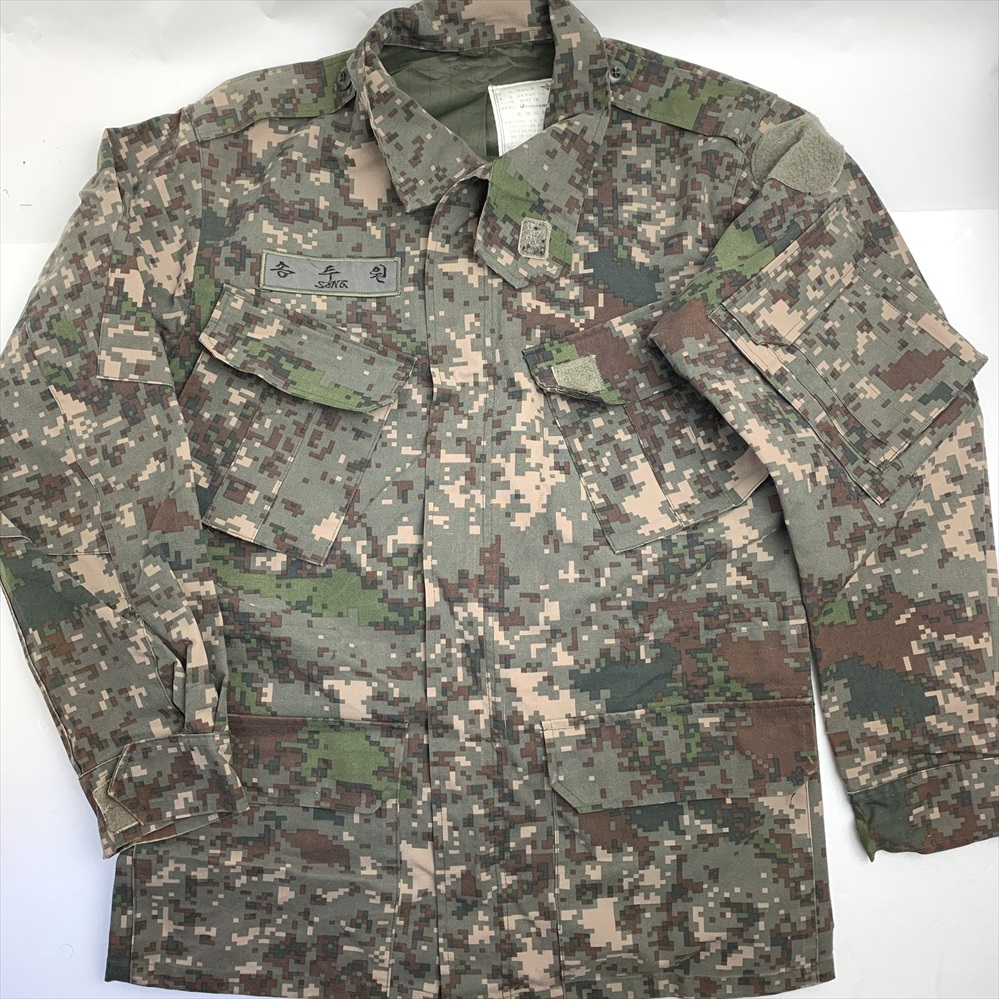 Yahoo!オークション - 韓国陸軍 新型迷彩フィールドジャケット 美品 韓