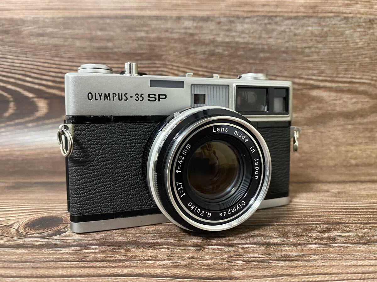olympus 35 spレンジファインダー フィルムカメラ オリンパス 35SP #1206