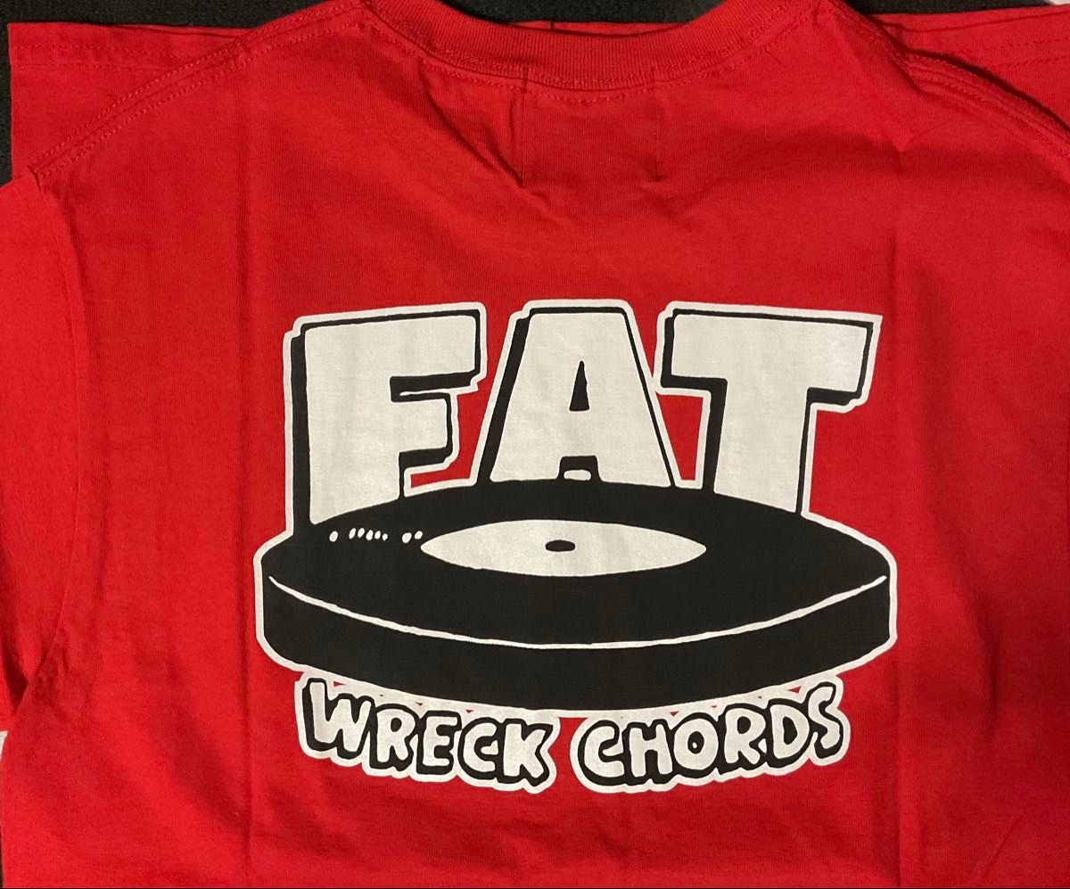 Hi-STANDARD FAT WRECK CHORDS Tシャツ (RED) Sサイズ｜Yahoo!フリマ