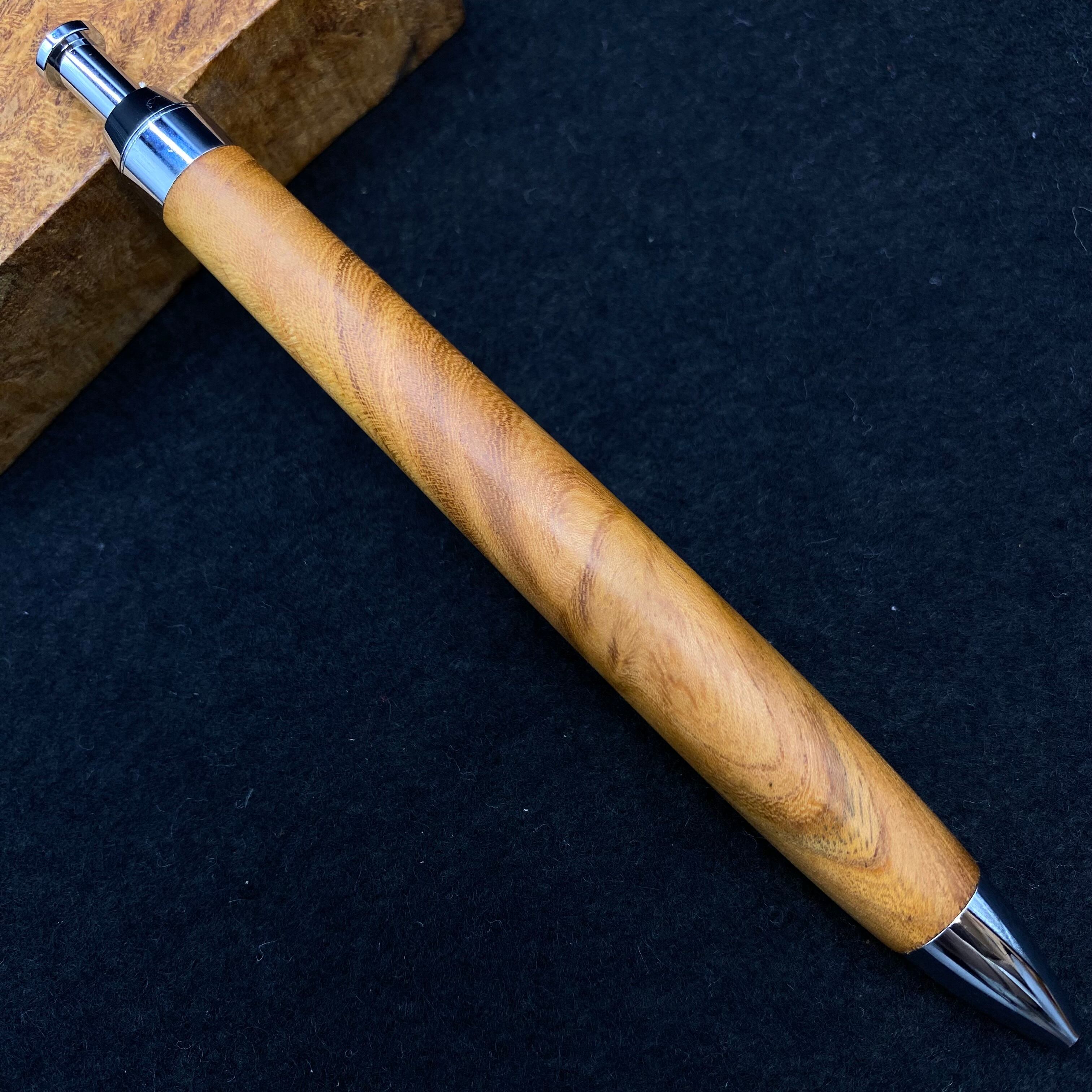 ベル＝僕】完成いたしました。木軸 手作り 三神シャープ1100 A new