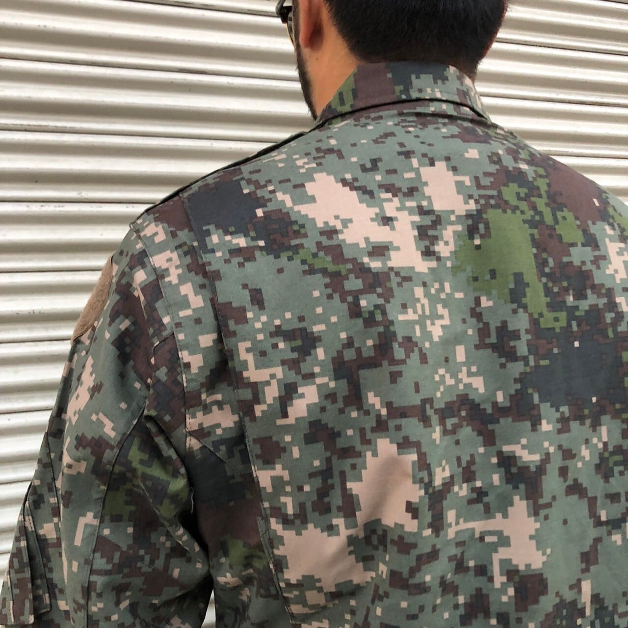 美品 Gore Tex 韓国軍 実物 ゴアテックス デジカモ 迷彩 フィールド