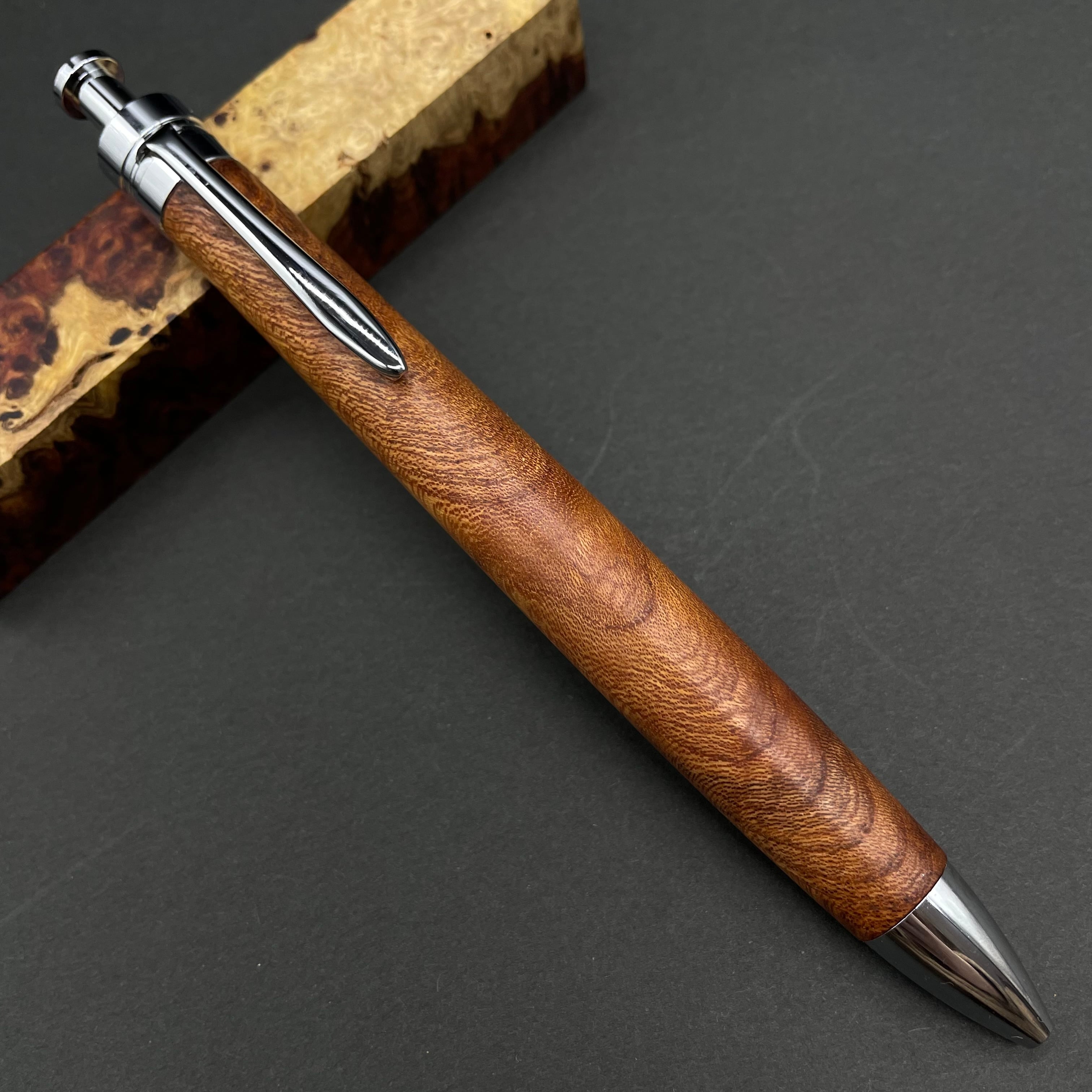 ゼブラウッド】木軸ペン 三神シャープ1100 / 三神ボール1000 | 富士瘤