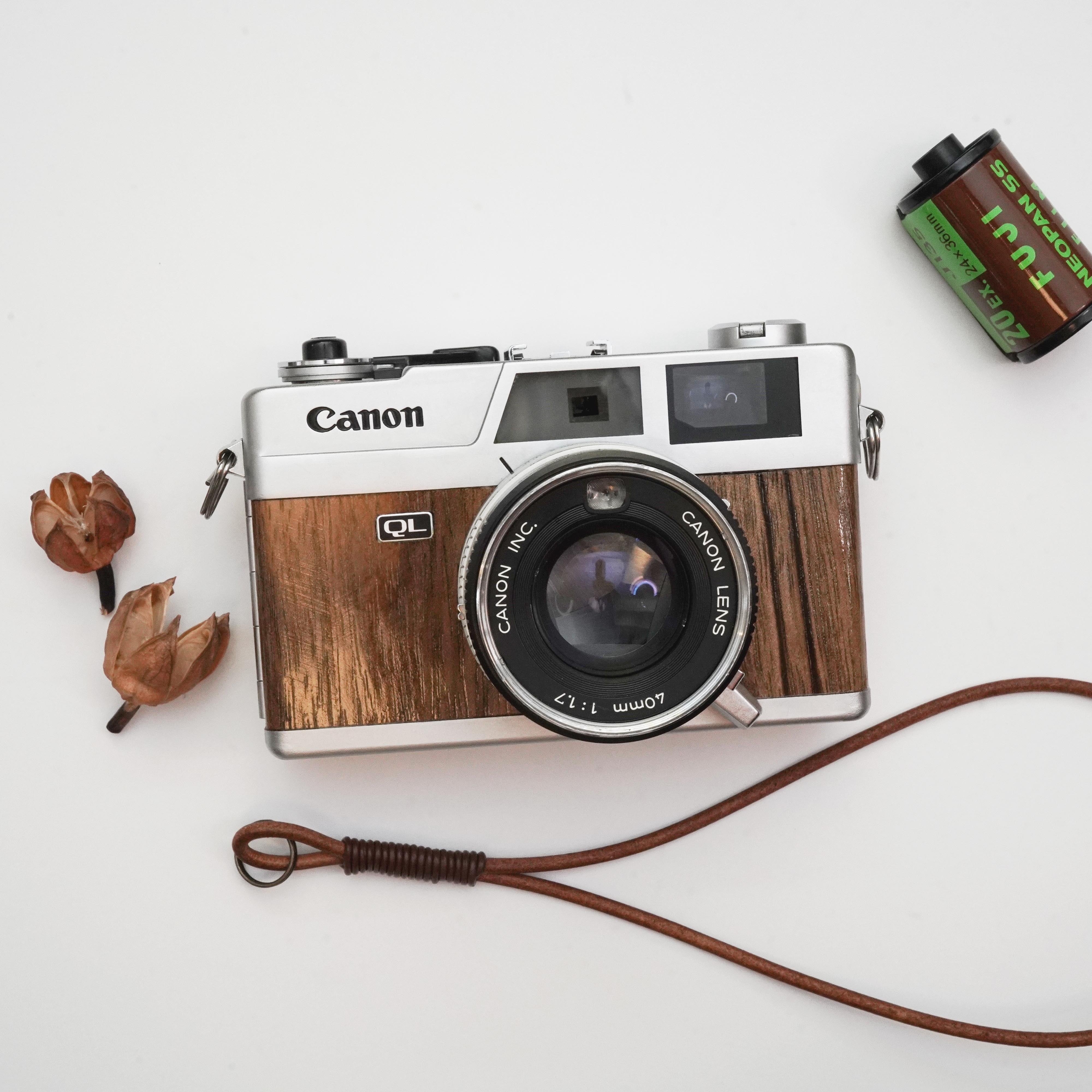Walnut ウォルナット CANON CANONET QL17 (QL17 Giii) | Macha Cameras