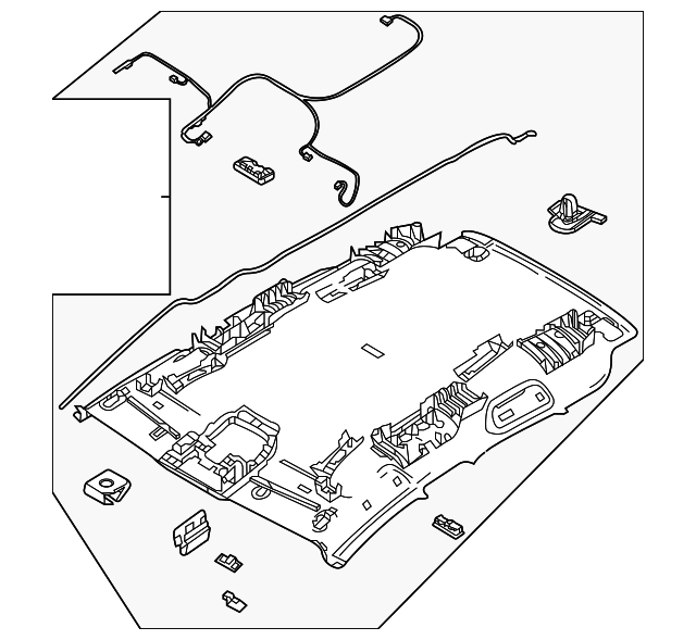 2022-2025 Mazda CX-30 Headliner DGH9-68-03ZE-75 | OEM Parts Online