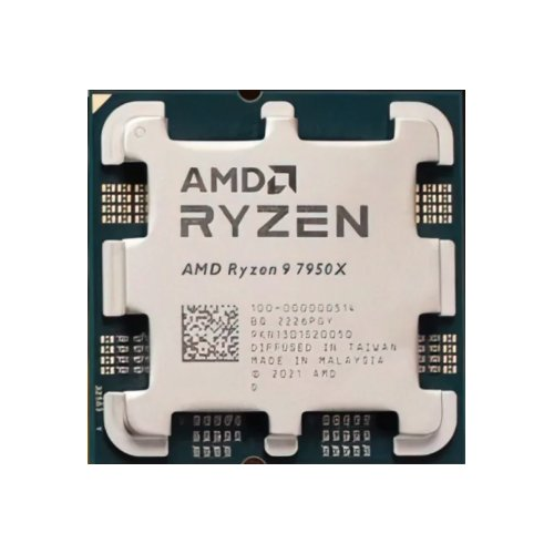 Tray AMD CPU Processor ZEN4 R9 7950X no Fan AM5 TDP 170W 4.5Ghz Up
