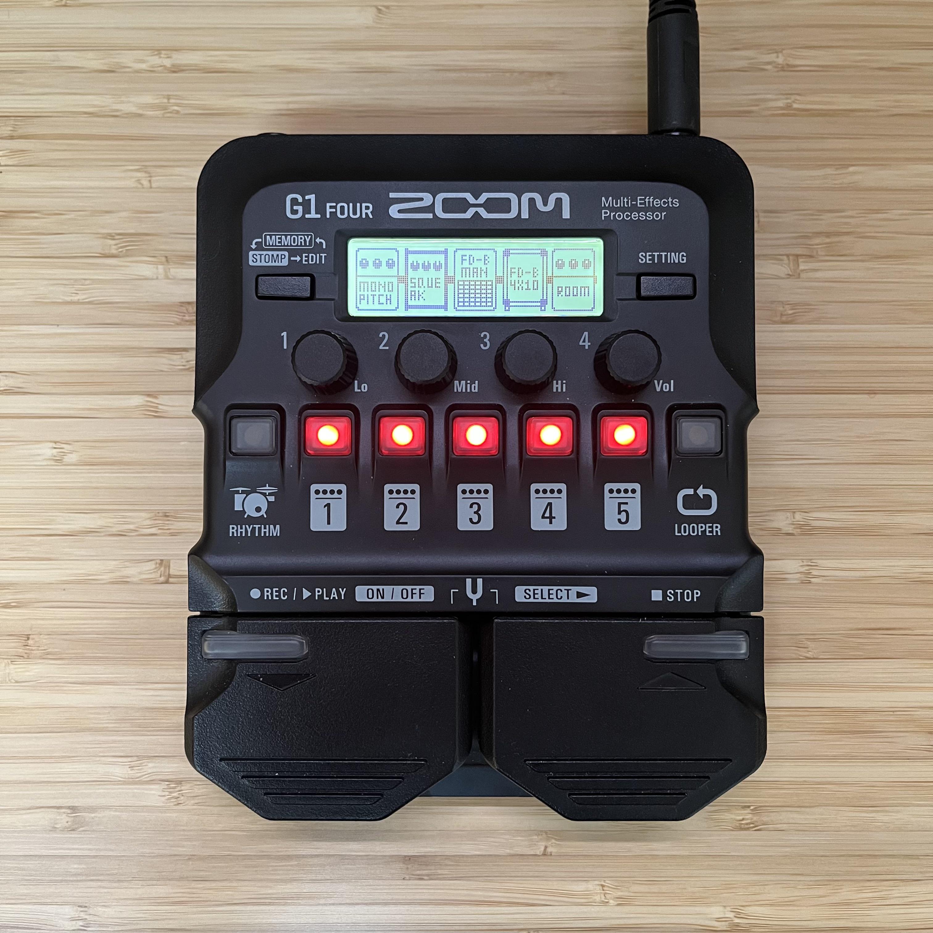 ZOOM G1 Four Appreciation Post : r/guitarpedals