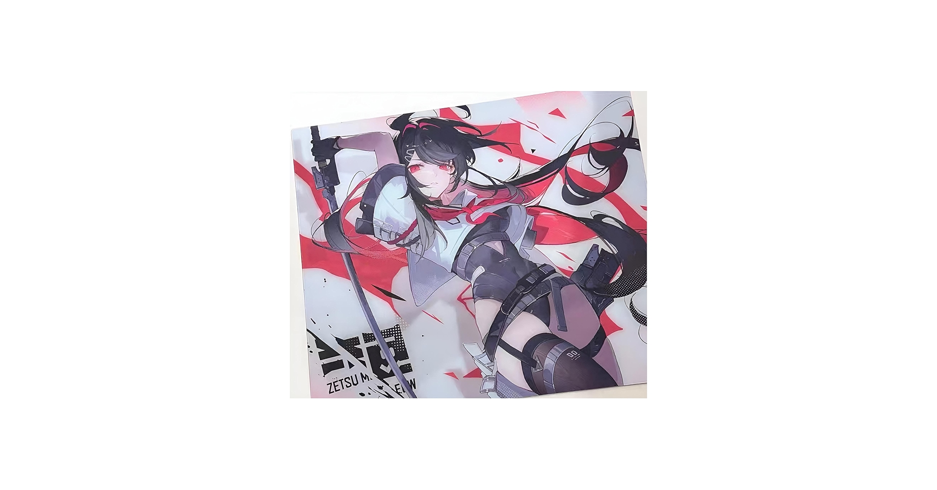 美品 ZETSU MEOW YAIBA ガラスマウスパッド ZETSUMEOW 絶-ZETSU-【布製