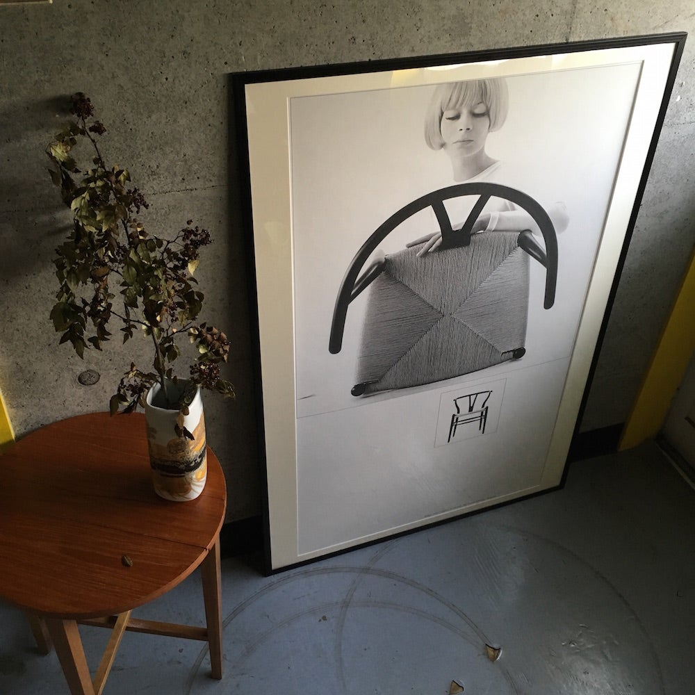 新着紹介》 『Yチェアのポスター』 | 北欧家具 hisaguのブログ