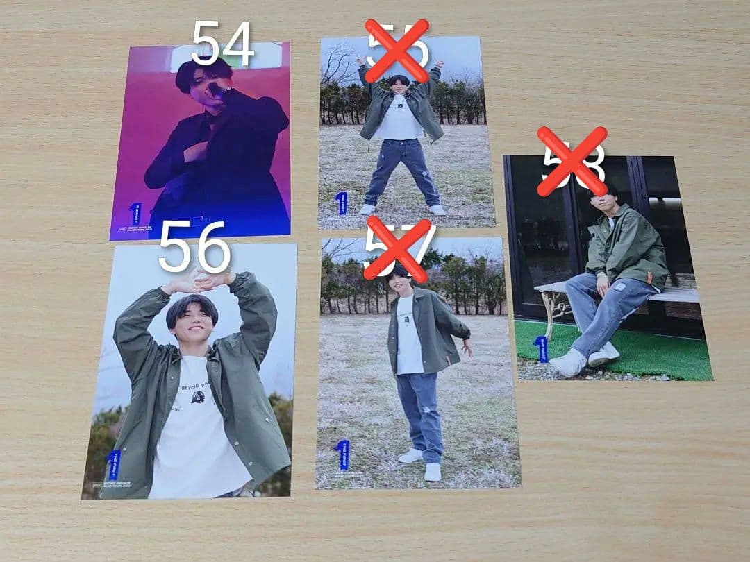 ！値下げ中！THE FIRSTオーディションフォト全58枚 バラ可 1枚400円