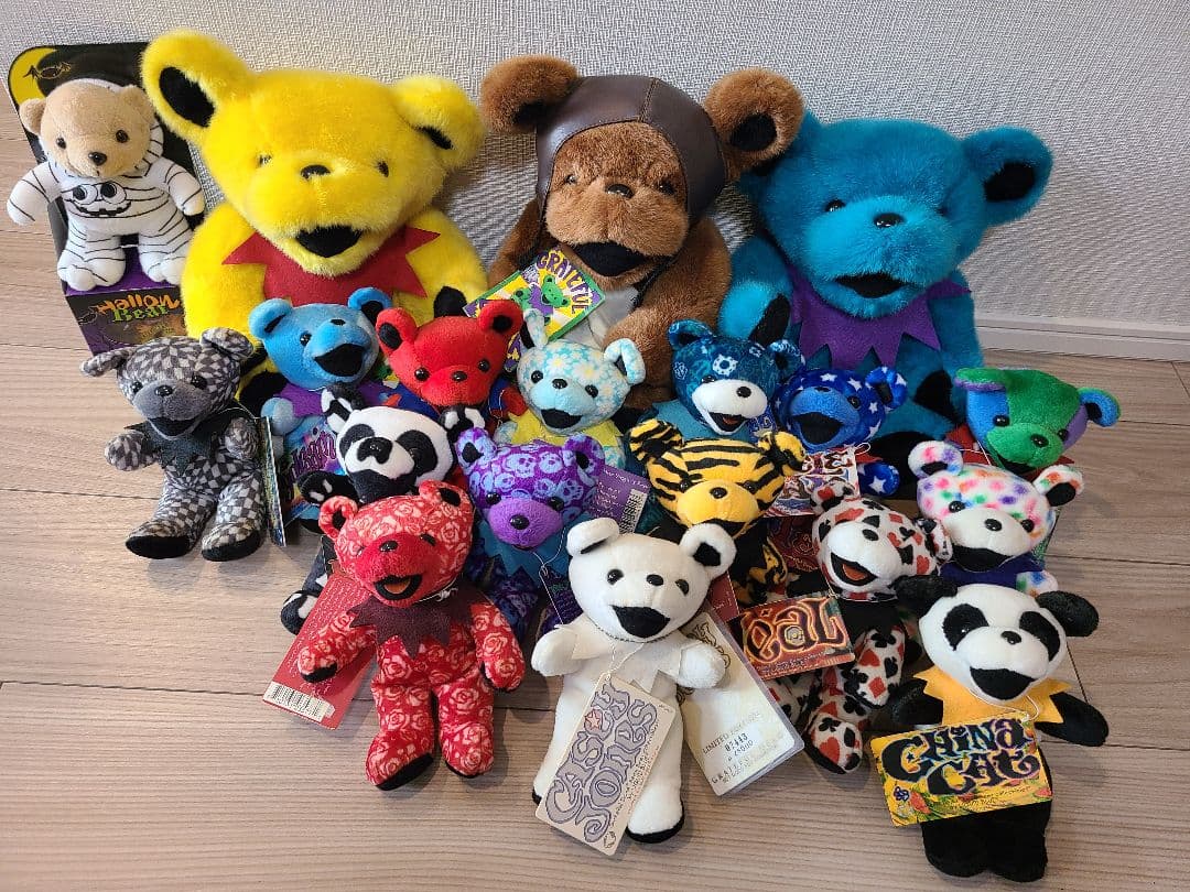 グレイトフルデッドベア 19体限定シリアルNo.付きホワイト込み