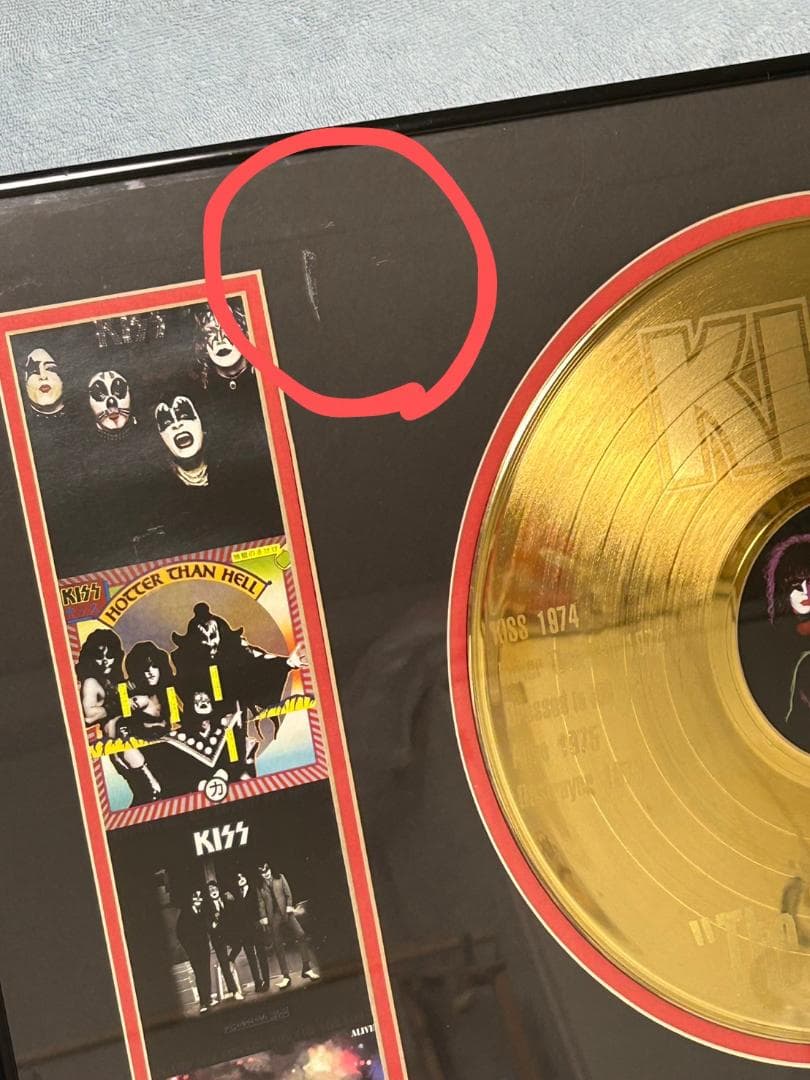 #キッス KISS 24kt ゴールドレコード