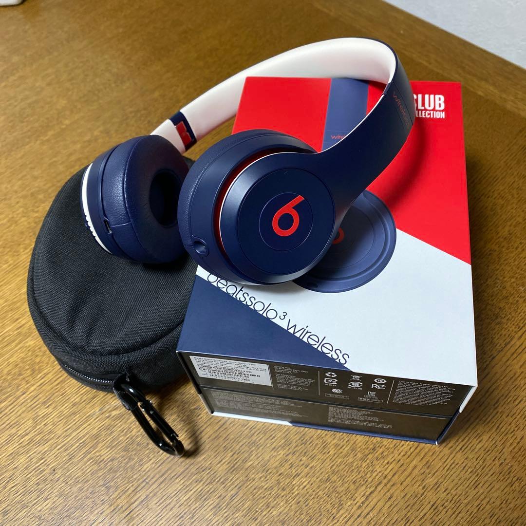 Beats Solo3 Wireless ヘッドホン クラブネイビー Amazon.com: Beats Solo3 Wireless On-Ear Headphones - Beats Club