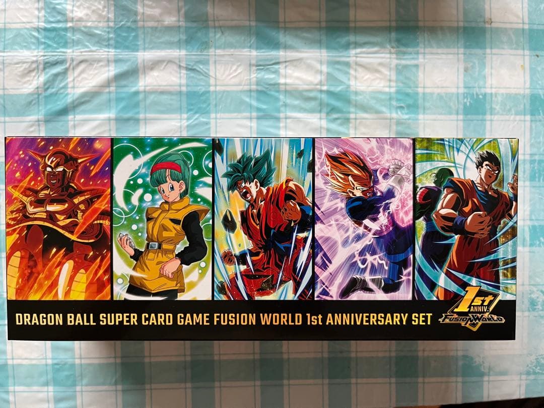 ドラゴンボールフュージョンワールド1stアニバーサリーセットです。 ドラゴンボールスーパーカードゲーム フュージョンワールド 1st