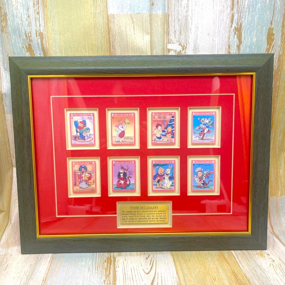 レア★くまのプーさん クリスマス Christmas★スタンプアートギャラリー レア☆くまのプーさん クリスマス Christmas☆スタンプアート